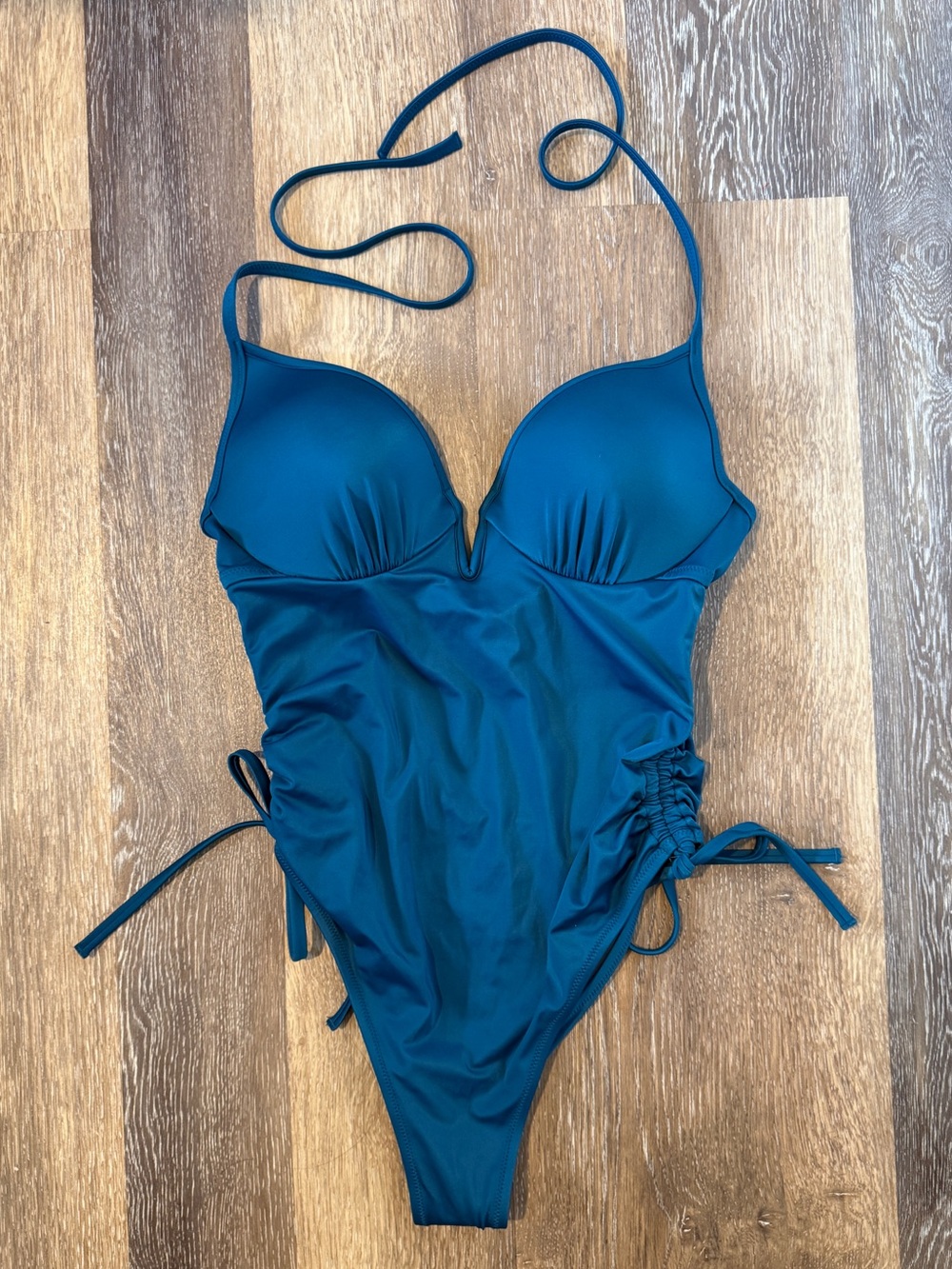 Shade & Shore One-Piece Swimsuit in Teal